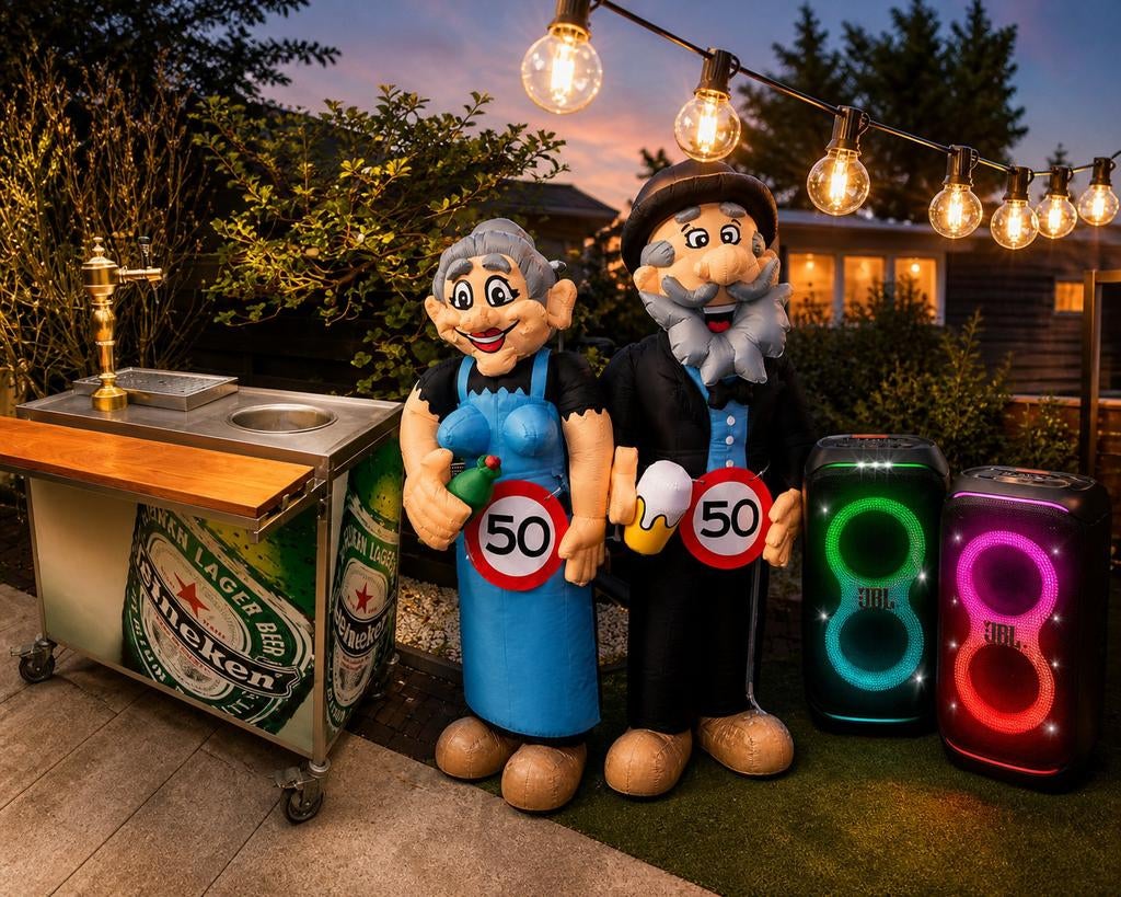 Abraham, Sarah, Biertap of JBL speakers te huur!, Ophalen of Verzenden, Zo goed als nieuw, Overige