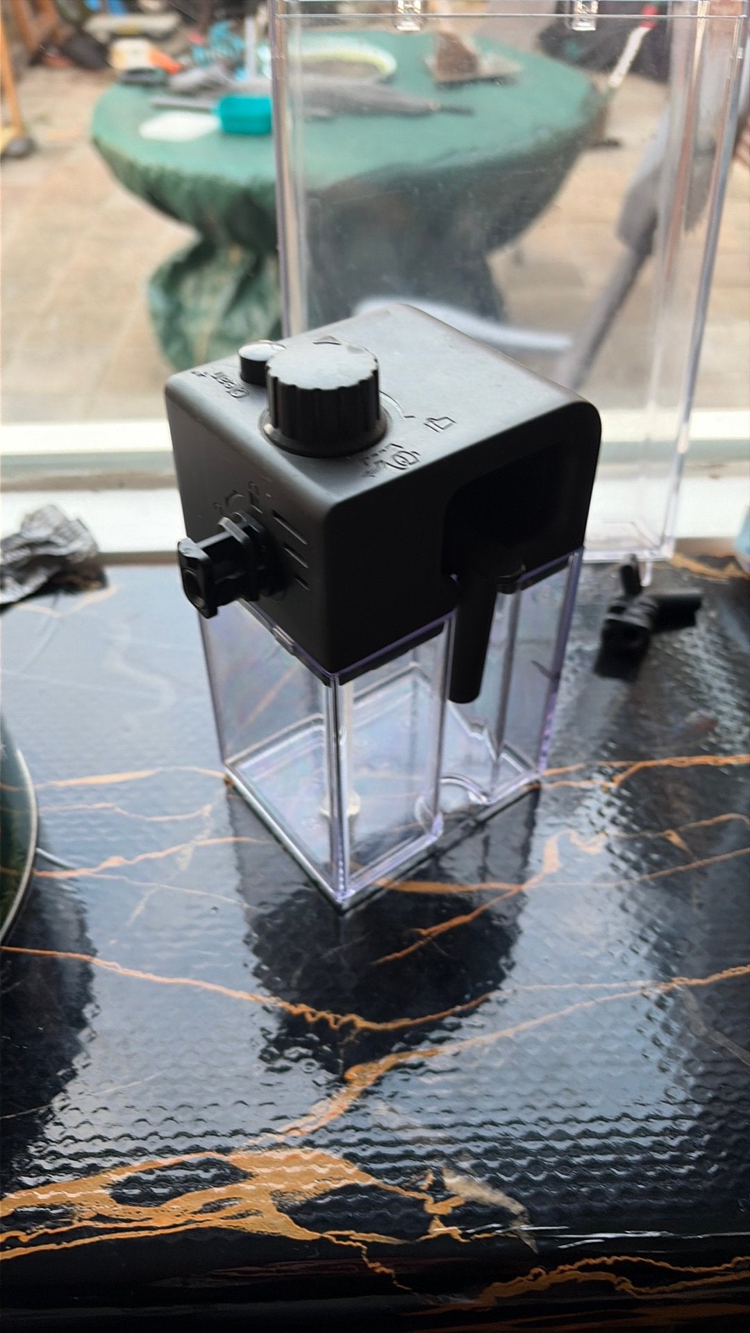 Melkopschuimer Nespressomachine., Melkaccessoire, Nespresso, Ophalen of Verzenden, Zo goed als nieuw