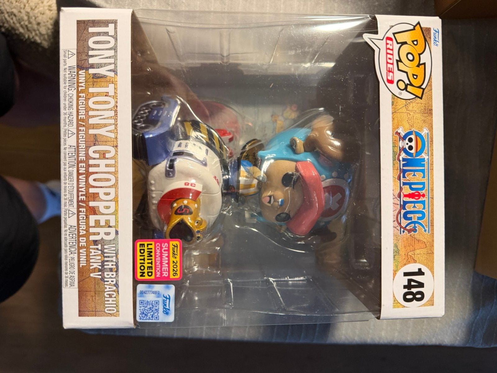 Funko pop! One Piece 2026 SDCC Tony Tony Chopper, Verzamelen, Ophalen, Zo goed als nieuw