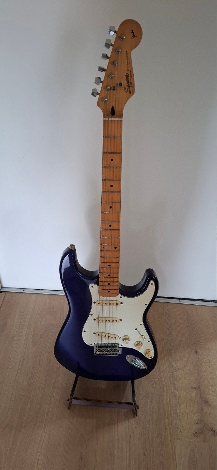 Squier Stratocaster 1996 Korea Gold logo - origineel, Muziek en Instrumenten, Snaarinstrumenten | Gitaren | Elektrisch, Ophalen