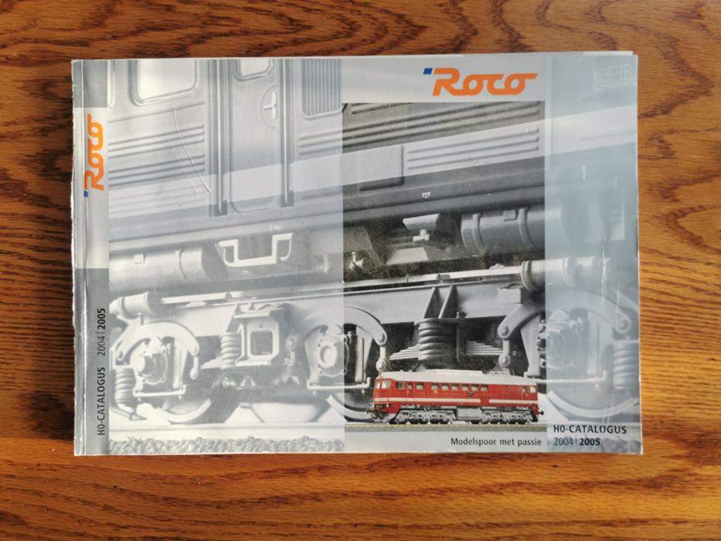 Roco HO-Catalogus 2004/2005, Gelijkstroom of Wisselstroom, Analoog, Zo goed als nieuw, Roco