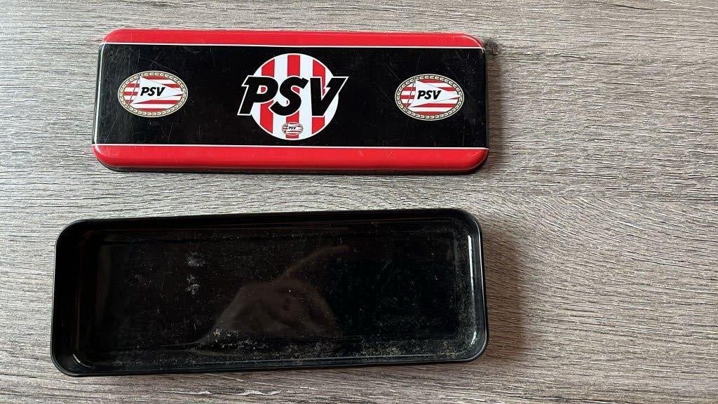 PSV pennenbak, Ophalen of Verzenden, Gebruikt, PSV, Overige typen