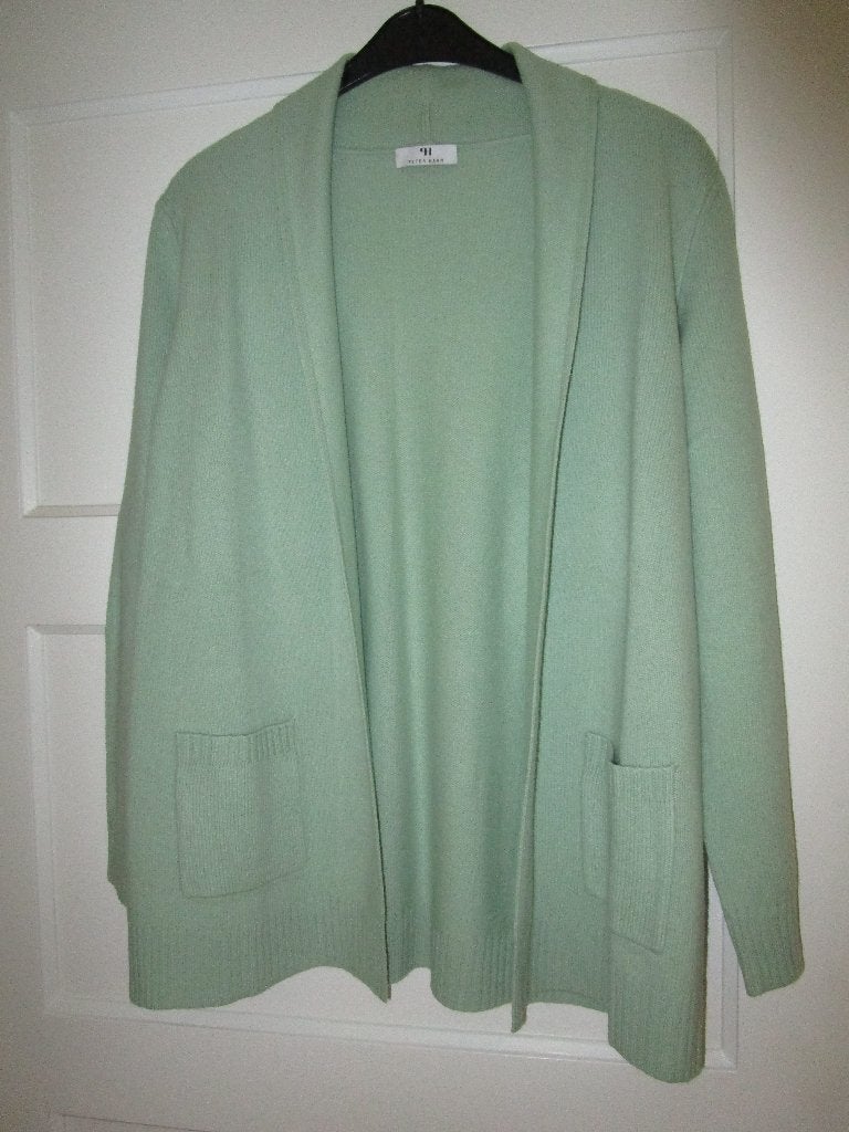 nieuw vest Peter Hahn lang 72cm merinowol - jadegroen mt. 44, Kleding | Dames, Maat 42/44 (L), Nieuw, Ophalen of Verzenden, Peter Hahn