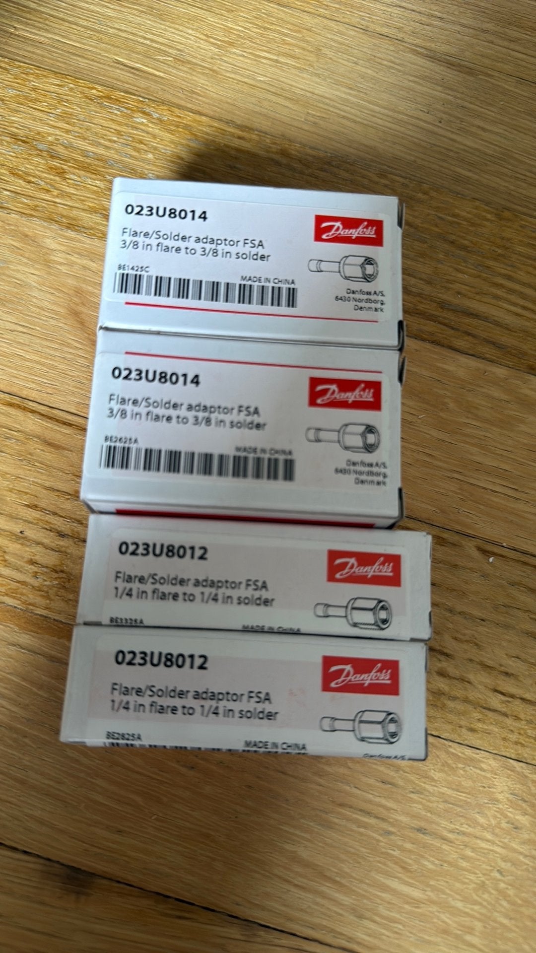 Danfoss airco koppelingen, Ophalen of Verzenden