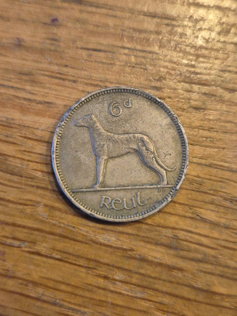 Ierland - 6 Pence 1947, Verzenden, Overige landen, Losse munt