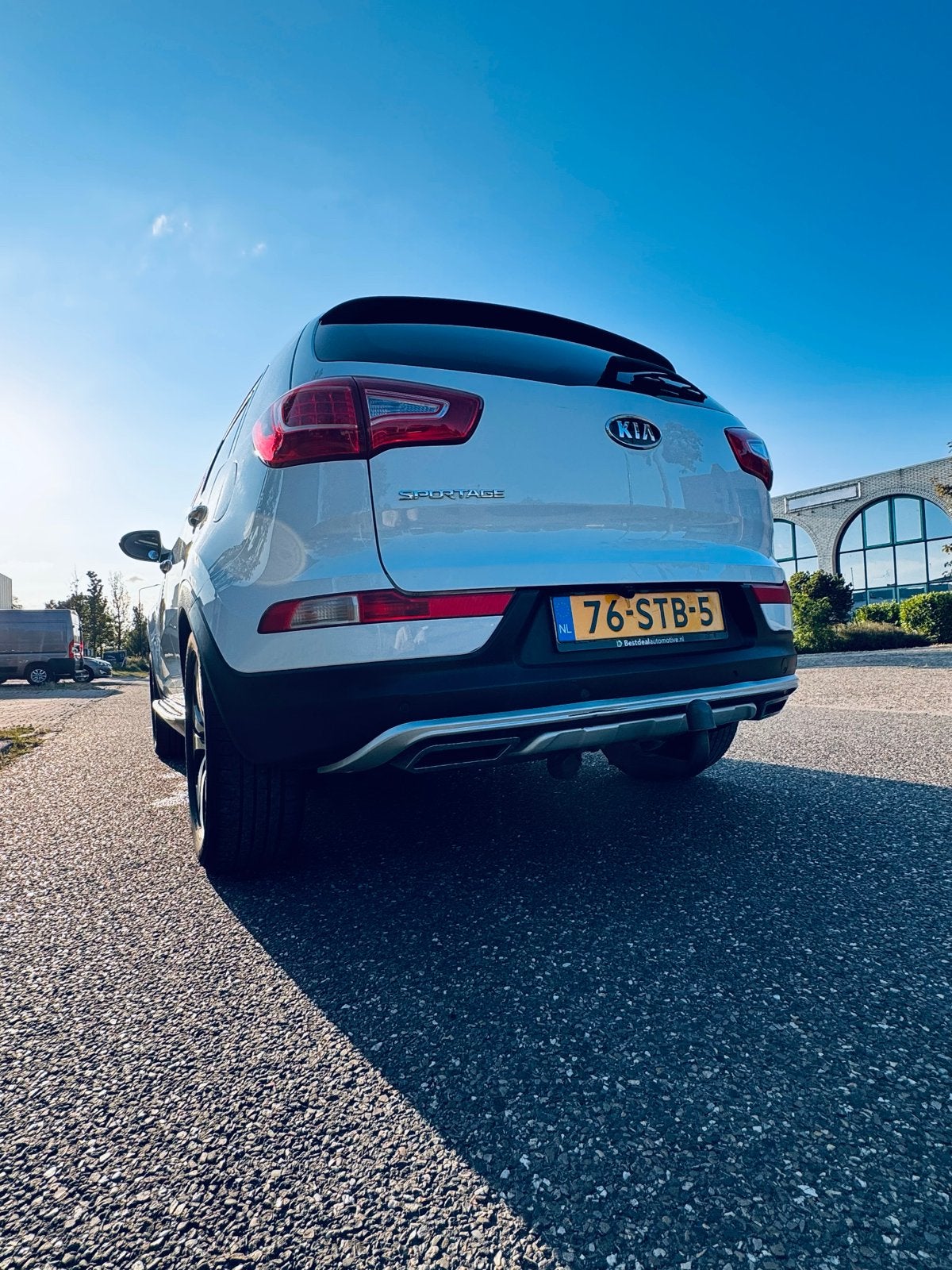 Kia Sportage 2.0 X-clusive Cvvt AUT Wit | Carplay | Panorama, Auto's, Zwart, 4 cilinders, 75 €/maand, Particulier