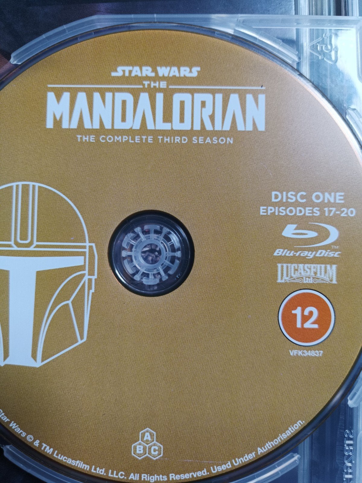 Star Wars The Mandalorian Seizoen 3 Bluray Losse Discs!!, Ophalen of Verzenden, Zo goed als nieuw, Duits, Serie