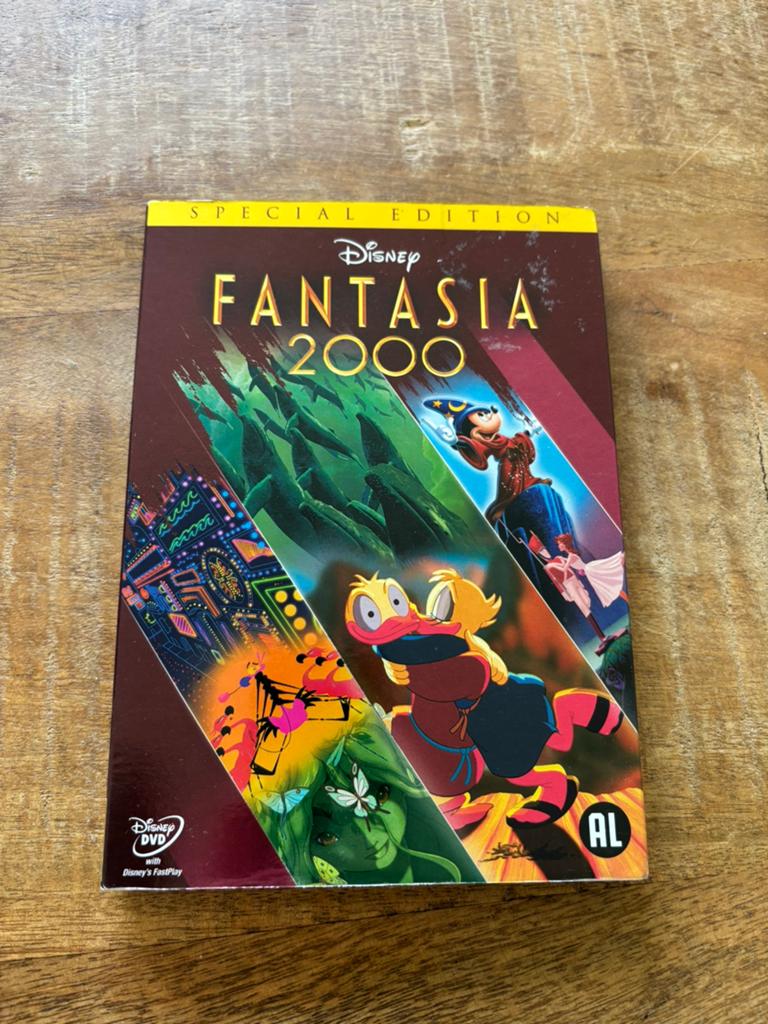 Fantasia 2000 Disney DVD, Cd's en Dvd's, Dvd's | Tekenfilms en Animatie, Tekenfilm, Alle leeftijden, Overige soorten, Ophalen of Verzenden