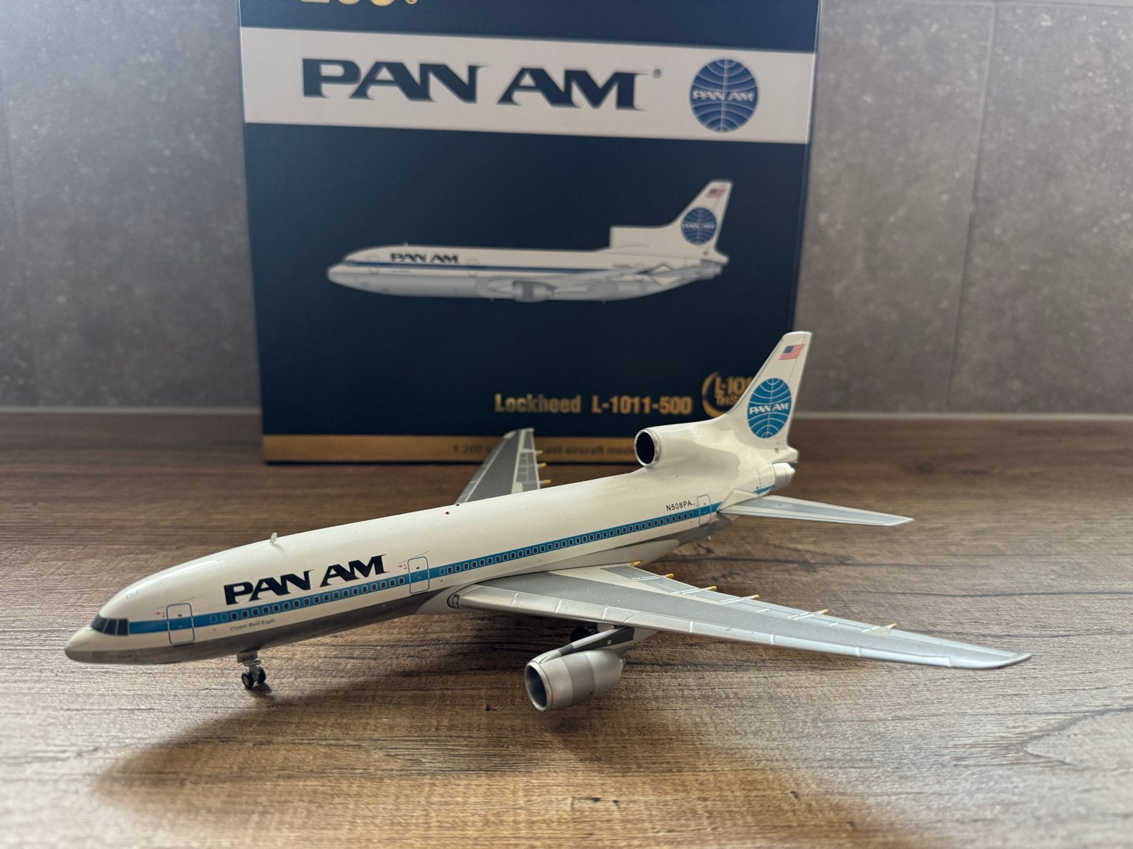 Gemini 200: Pan Am Lockheed L-1011-500, nieuw in doos, Ophalen of Verzenden, Nieuw, Schaalmodel