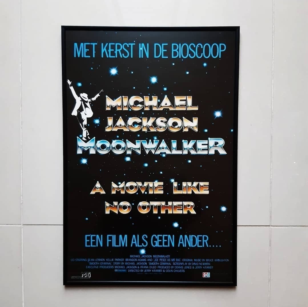 Michael Jackson Moonwalker Bioscoop Poster 1988, Eén persoon