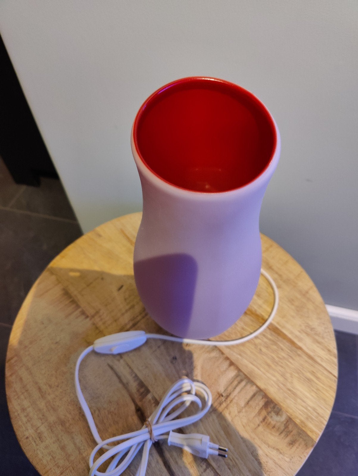 IKEA Vintage Mylonit tafel lamp, Ophalen of Verzenden, Zo goed als nieuw, Modern, Sfeervol, Decoratief