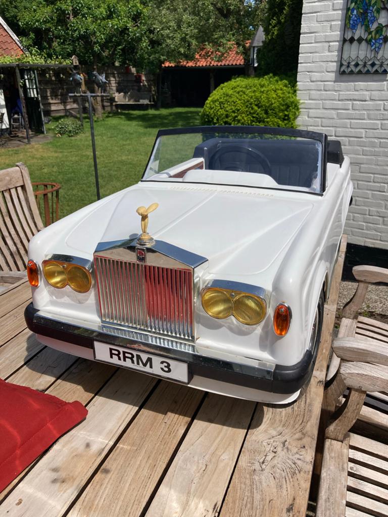 Rolls-Royce Corniche kinderauto (trapauto), Ophalen, Gebruikt