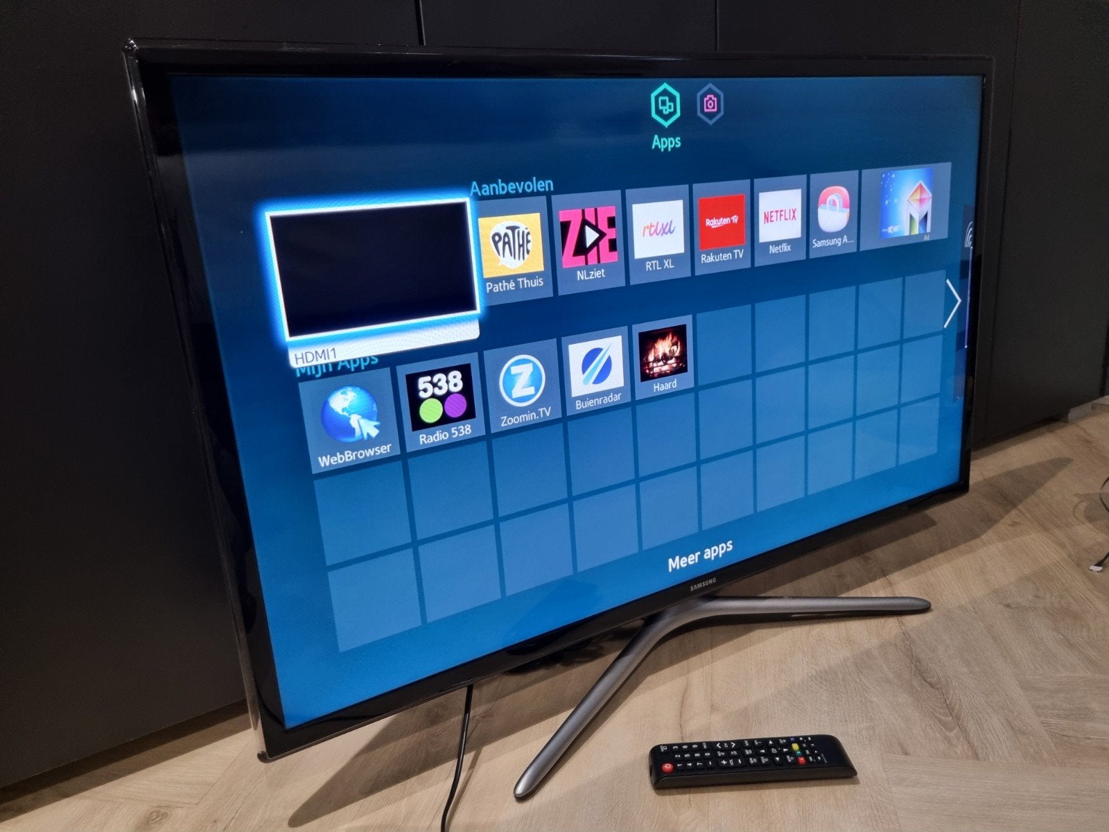 Samsung 40 inch tv televisie UE40F6320AW, Ophalen, LED, 50 Hz, Zo goed als nieuw