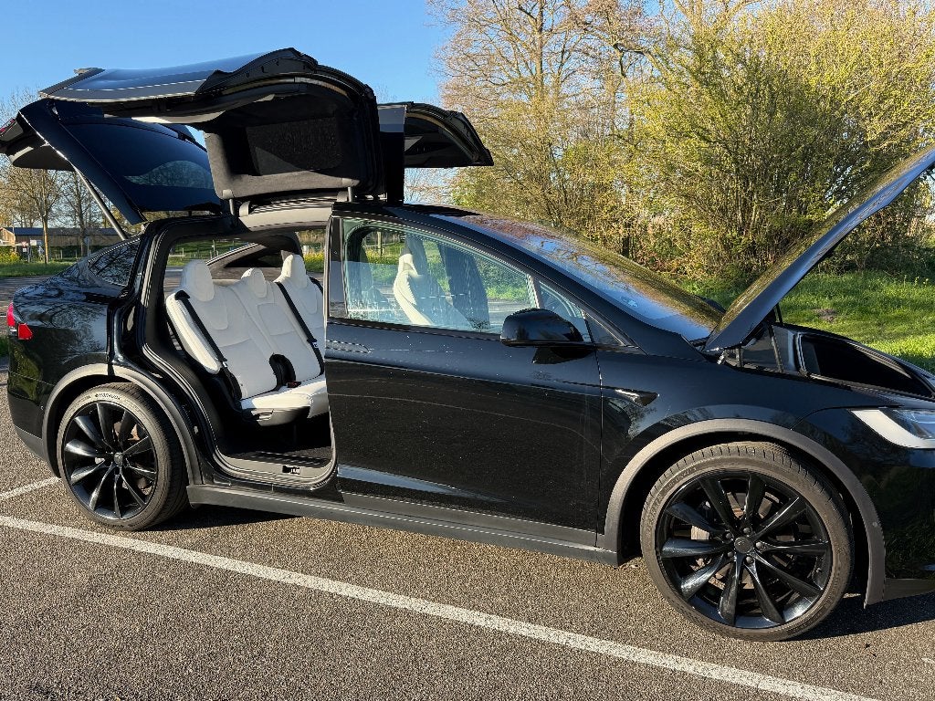 Tesla Model X Long Range | Raven | Full Black | Trekhaak, Auto's, Tesla, Automaat, Model X, 0 cilinders, Zwart