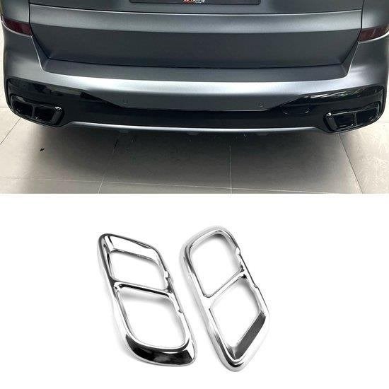 Z wart Black uitlaat trim Sierstuk Voor Bmw X5 G05 X7 G07, Verzenden, Automotive Parts, A.parts@hotmail.nl, Trasmolenlaan 12 3447 GZ Woerden
