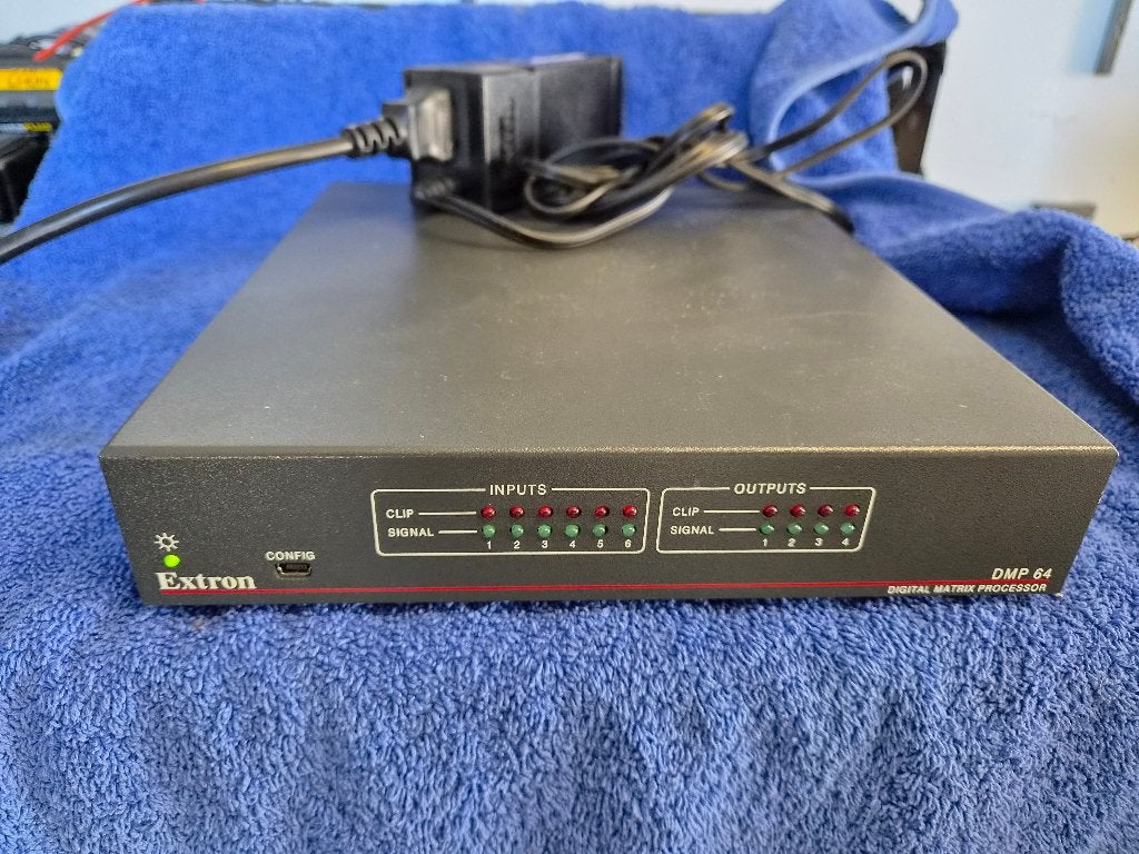 extron DMP64 matrix 6 in 4  out, Audio, Tv en Foto, Ophalen, Zo goed als nieuw, Audio