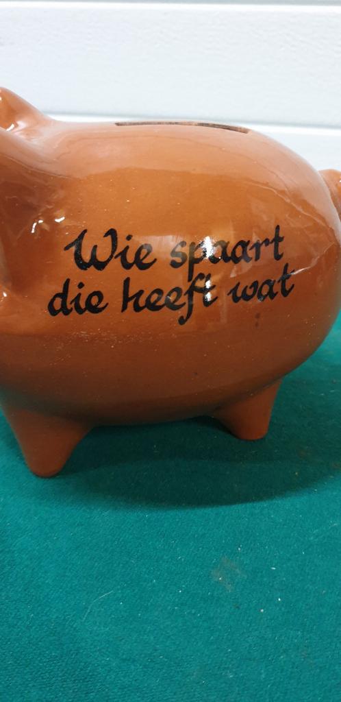 -	spaar varken aardewerk, Verzamelen, Ophalen of Verzenden