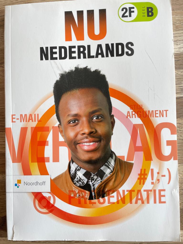 Nu Nederlands 2F deel B - Noordhoff, Ophalen of Verzenden, Gelezen, Overige niveaus, Nederlands