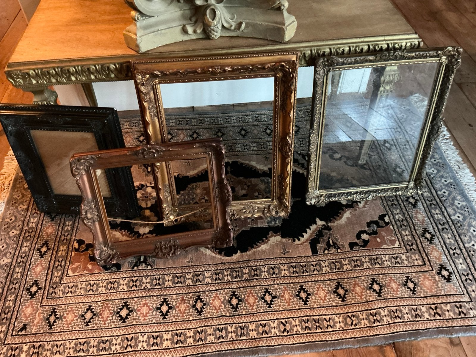 4 barok  lijsten 3 antiek, Antiek en Kunst, Ophalen