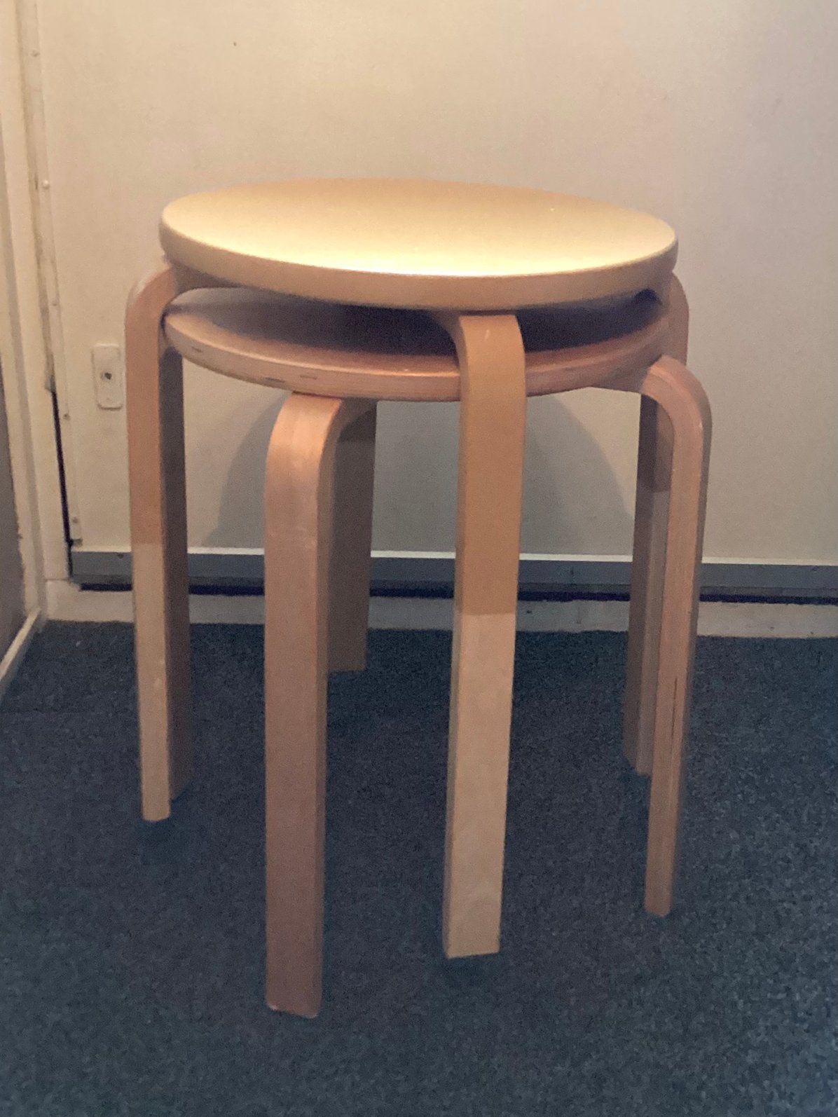 2 Vintage IKEA Frosta Krukken Jaren 90, Ophalen of Verzenden, Gebruikt, Hout