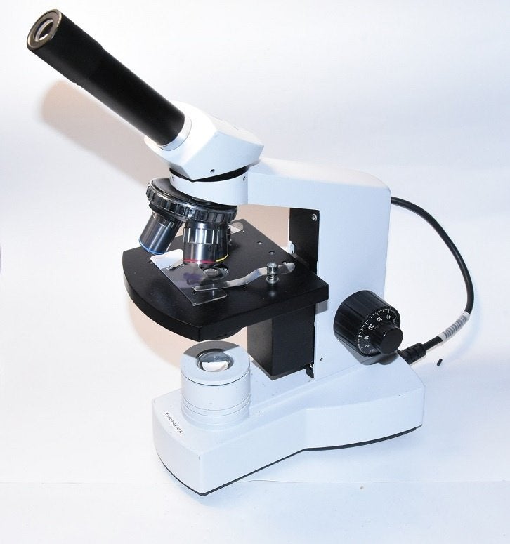 Euromex XLR microscoop interne verlichting oplaadbaar !, Ophalen of Verzenden, Gebruikt, Minder dan 400x, Biologische microscoop