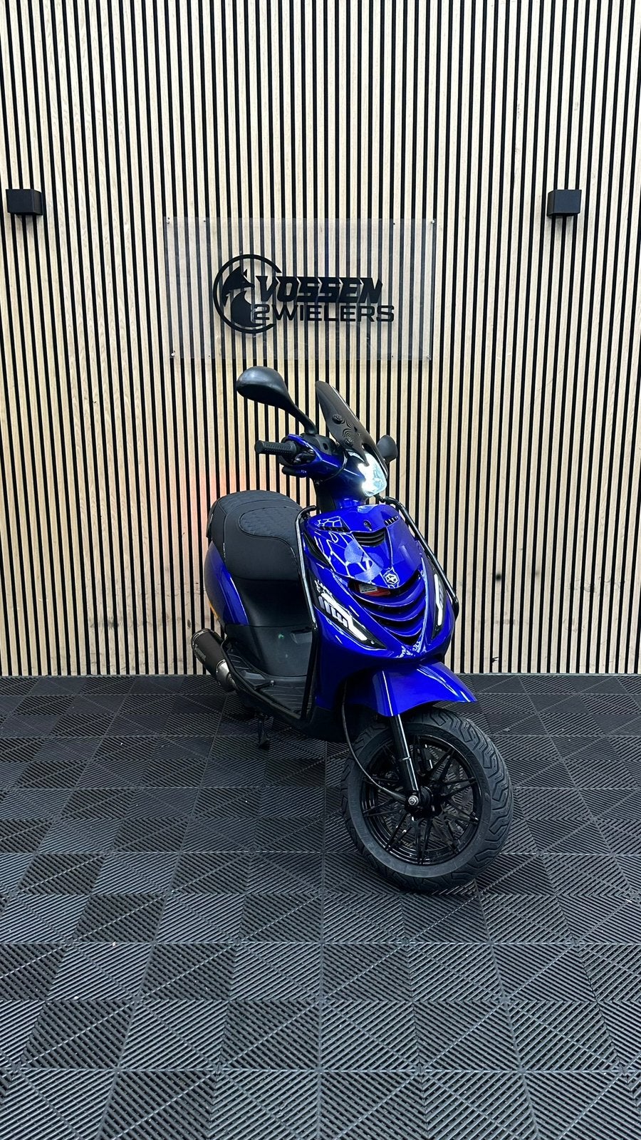 Piaggio Zip | Candy Blue | Akrapovic | Big Brake, Zip, Ophalen of Verzenden, Zo goed als nieuw, Benzine