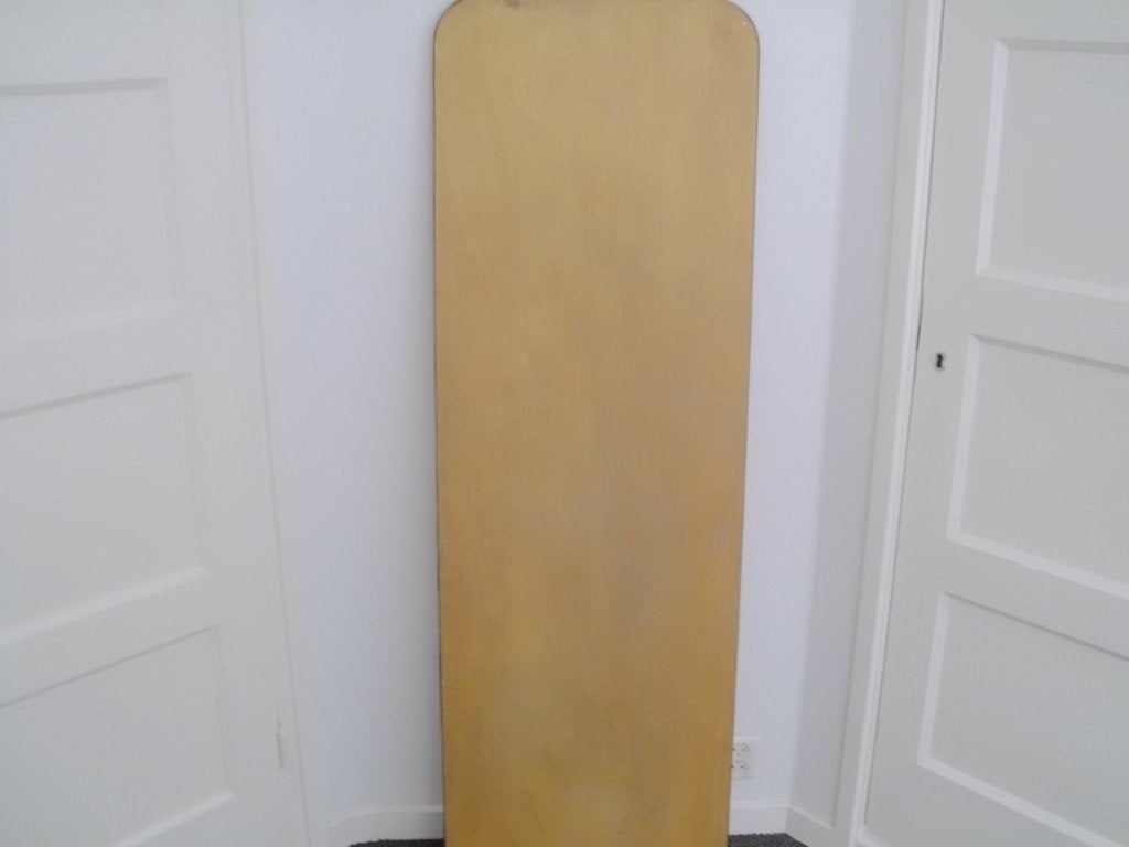 Grote zware oude houten plank, oud tafelblad voor hergebruik, Doe-het-zelf en Verbouw, Hout en Planken, Ophalen, Gebruikt, Minder dan 25 mm