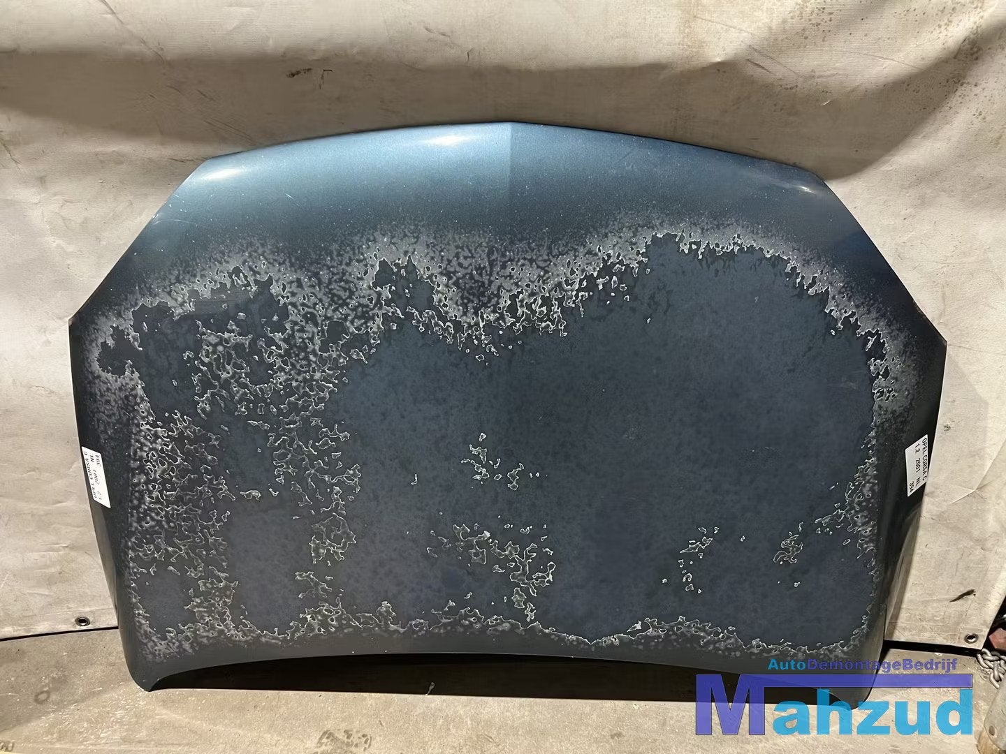 OPEL CORSA C Groen Z20M motorkap 2000-2005, Gebruikt, Opel Automobile GmbH, Ophalen of Verzenden, Kontakt@opel-infoservice.de