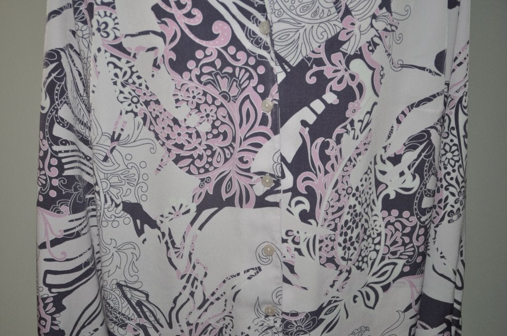 RST78 Mooie Blouse maat 48 Erfo, Ophalen of Verzenden, Zo goed als nieuw, Maat 46/48 (XL) of groter, Overige kleuren