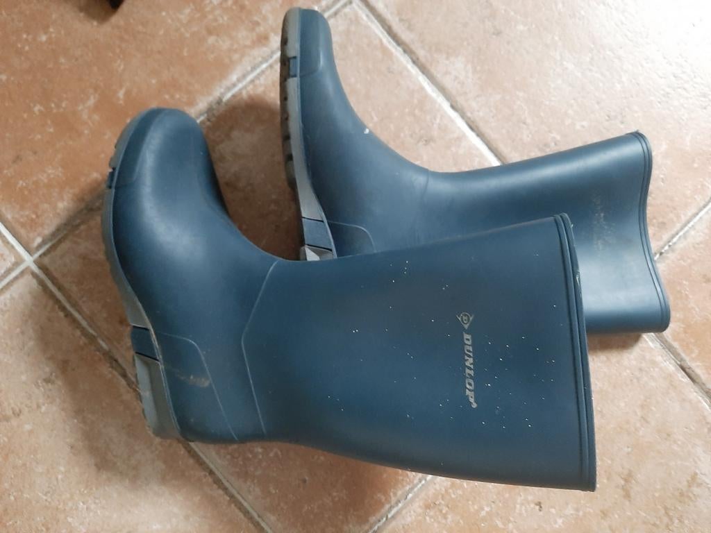Laarzen mt 35 blauw, Ophalen of Verzenden, Gebruikt, Laarzen