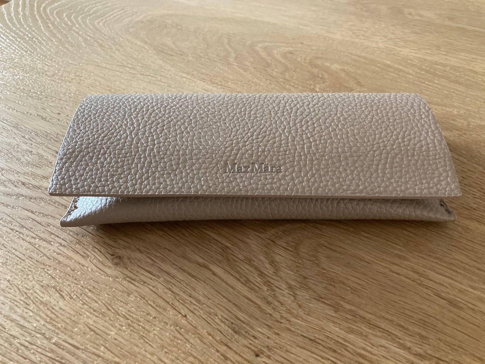 Max Mara briletui met brildoekje, Ophalen, Zo goed als nieuw, Beige, Overige merken
