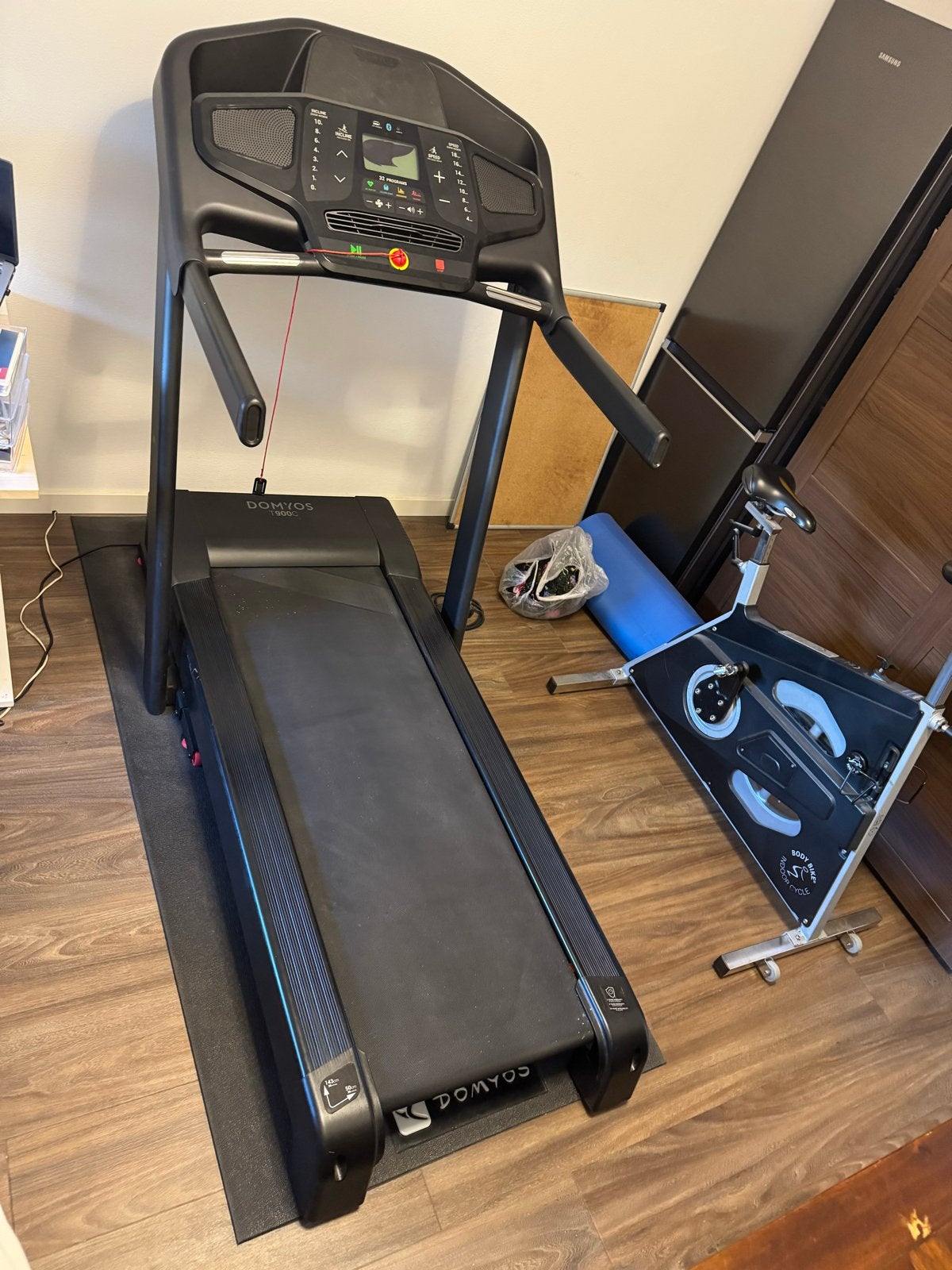 Domyos T900C Loopband - Scherm defect, werkt verder perfect, Ophalen, Gebruikt, Benen, Loopband