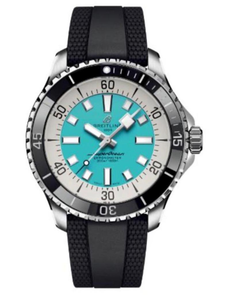 Breitling Superocean Fullset 44mm, Sieraden, Tassen en Uiterlijk, Horloges | Heren, Ophalen, Zo goed als nieuw, Staal, Overige merken