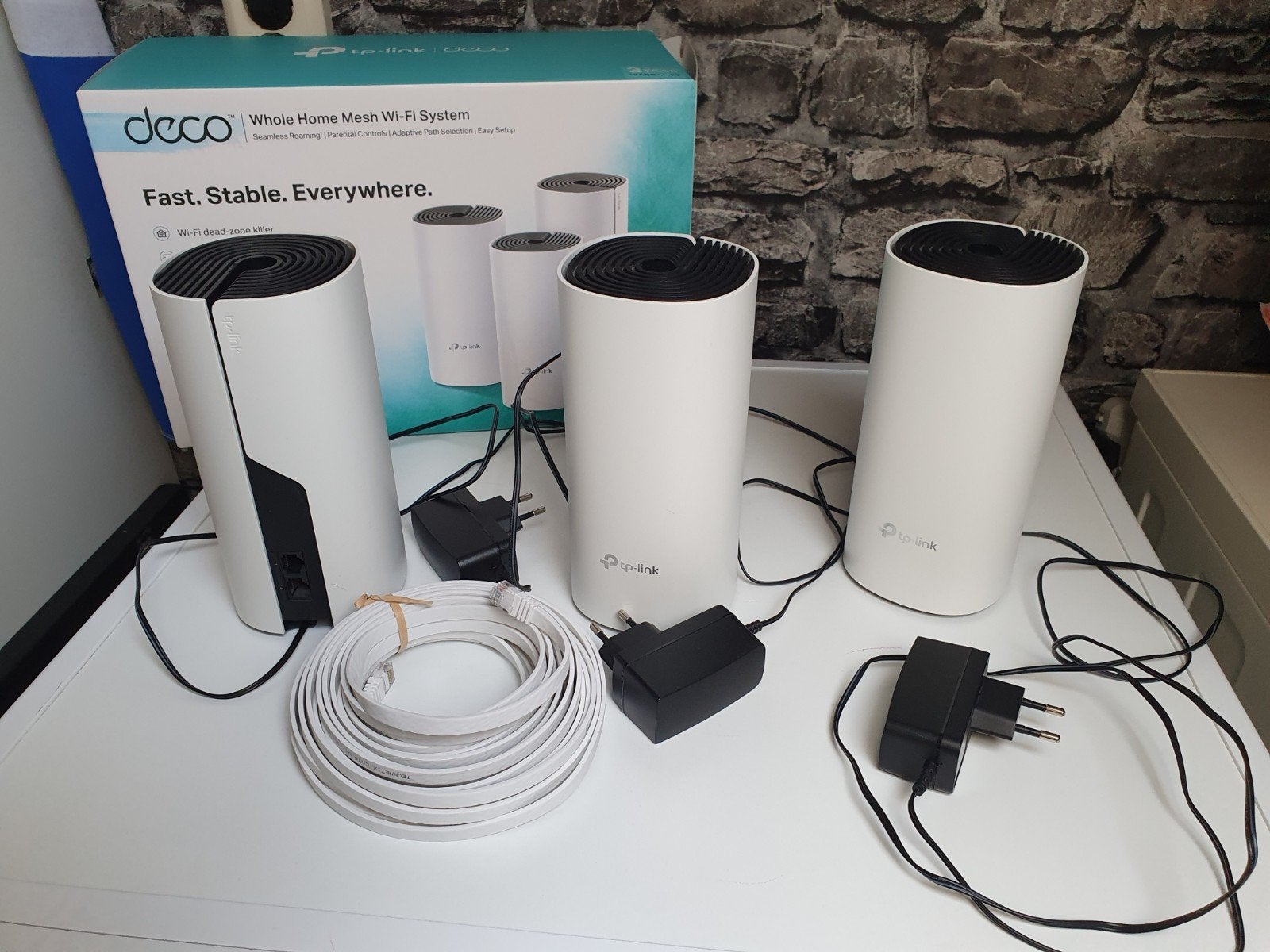 Deco M4 AC1200 tp-link wifi systeem 3 stuks, Ophalen of Verzenden