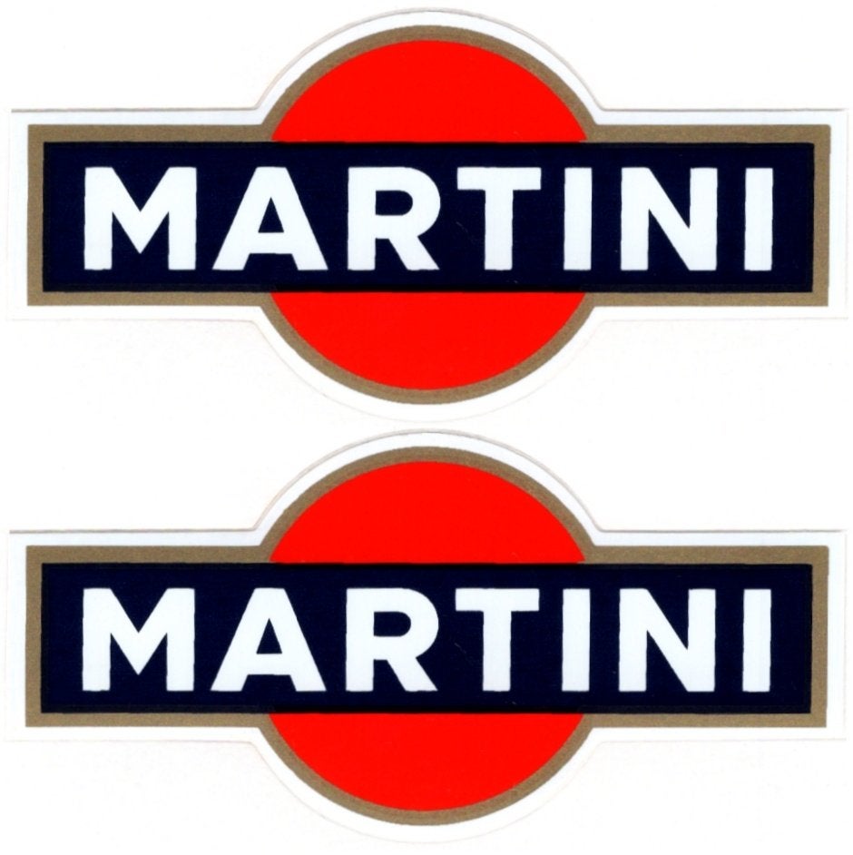 Martini Racing sticker set #10, Verzenden