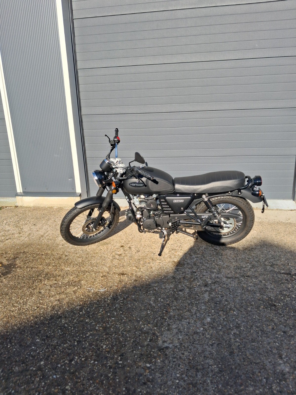 Hanway Scrambler 50cc - Zo goed als nieuw!, Fietsen en Brommers, Ophalen of Verzenden