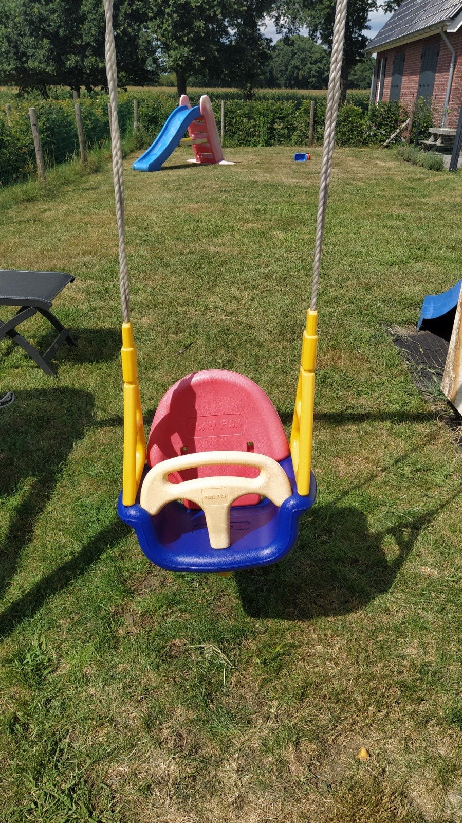 Baby schommelzitje van Play Fun, Ophalen, Gebruikt, Schommel