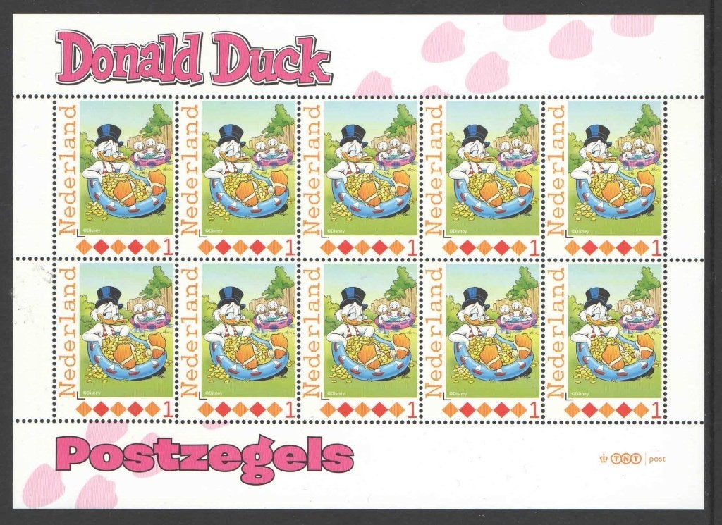 Postzegels Donald Duck, Ontdek Duckstad: Vel 12, Ophalen of Verzenden, Na 1940, Postfris