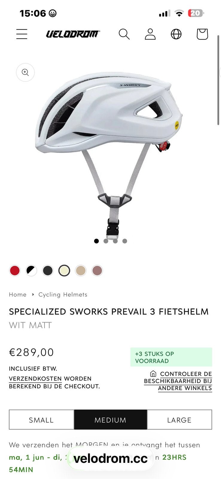 Nieuwe S-WORKS HELM, Ophalen of Verzenden, Nieuw