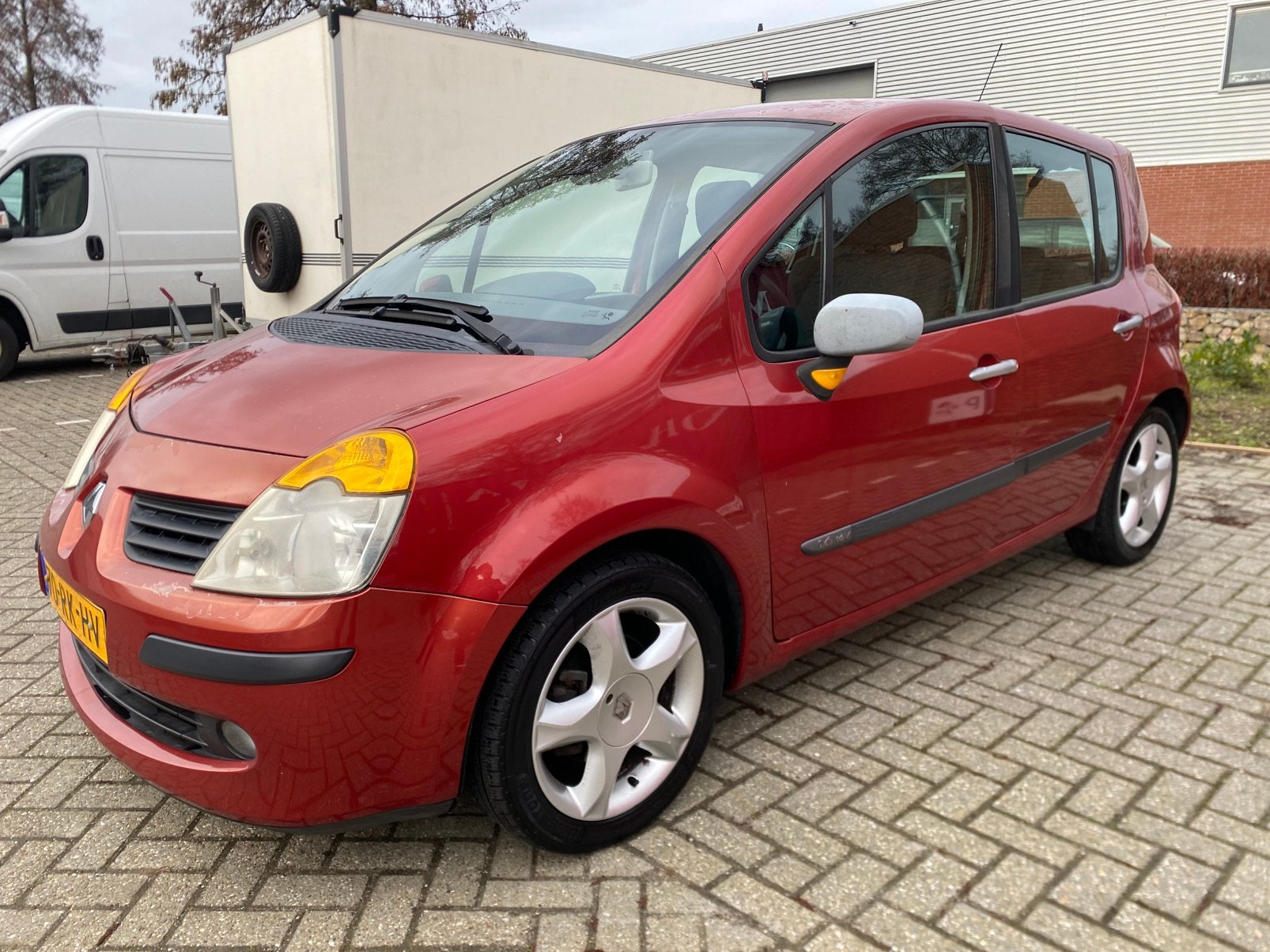 Renault Modus 1.6 Aut, AIRCO / APK, Auto's, Peugeot, Particulier, Airbags, Airconditioning, Boordcomputer, Centrale vergrendeling