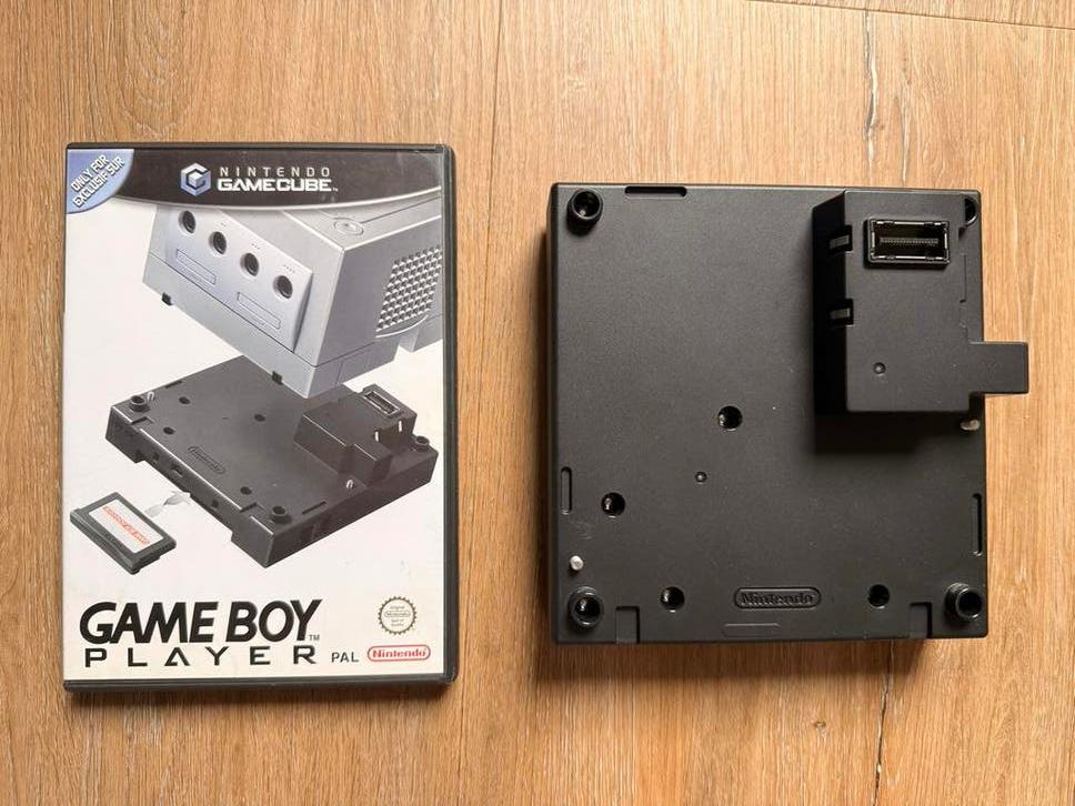 Nintendo Game Boy Player voor GameCube - Compleet in doos, Spelcomputers en Games, Spelcomputers | Nintendo GameCube, Zwart, Ophalen of Verzenden