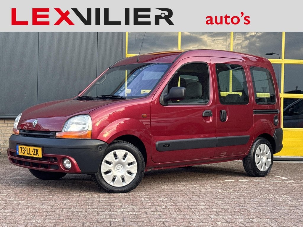Renault Kangoo 1.4 Privilège Automaat 56.000 km Prijs Incl, Auto's, Stof, 4 cilinders, Met garantie (alle), 1055 kg