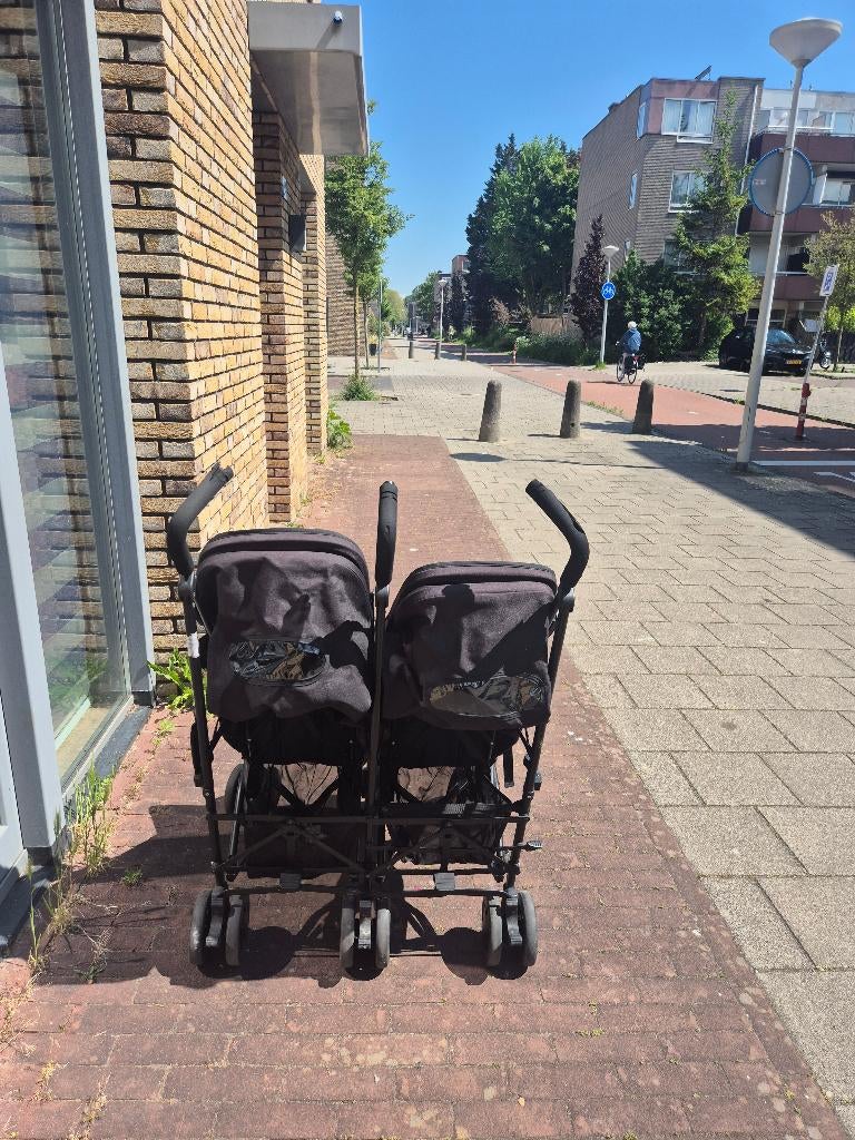 Koelstra Simba Twin tweeling Buggy, Kinderen en Baby's, Ophalen, Gebruikt, Kinderwagen of Buggy