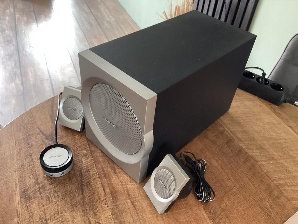 Bose Companion 3 serie speakerset (2.1 systeem), Ophalen, Zo goed als nieuw, Complete surroundset, Bose
