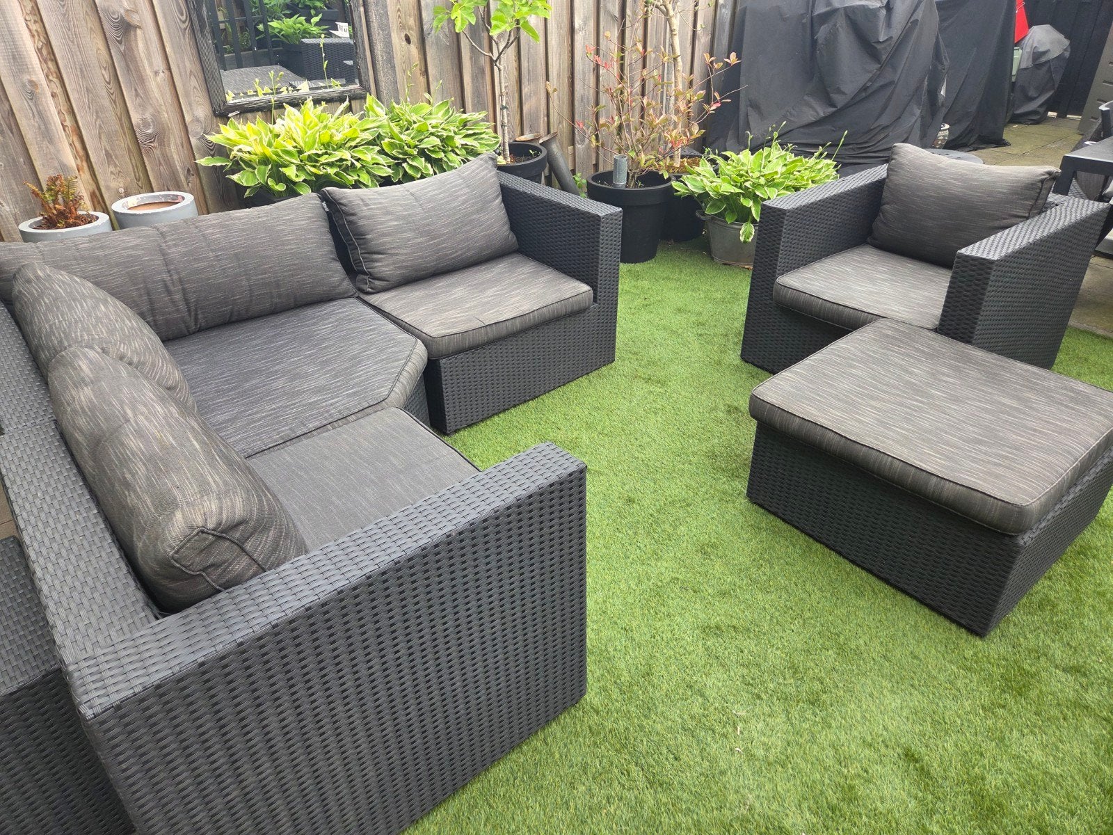Loungeset tuin, Tuin en Terras, Ophalen, Gebruikt