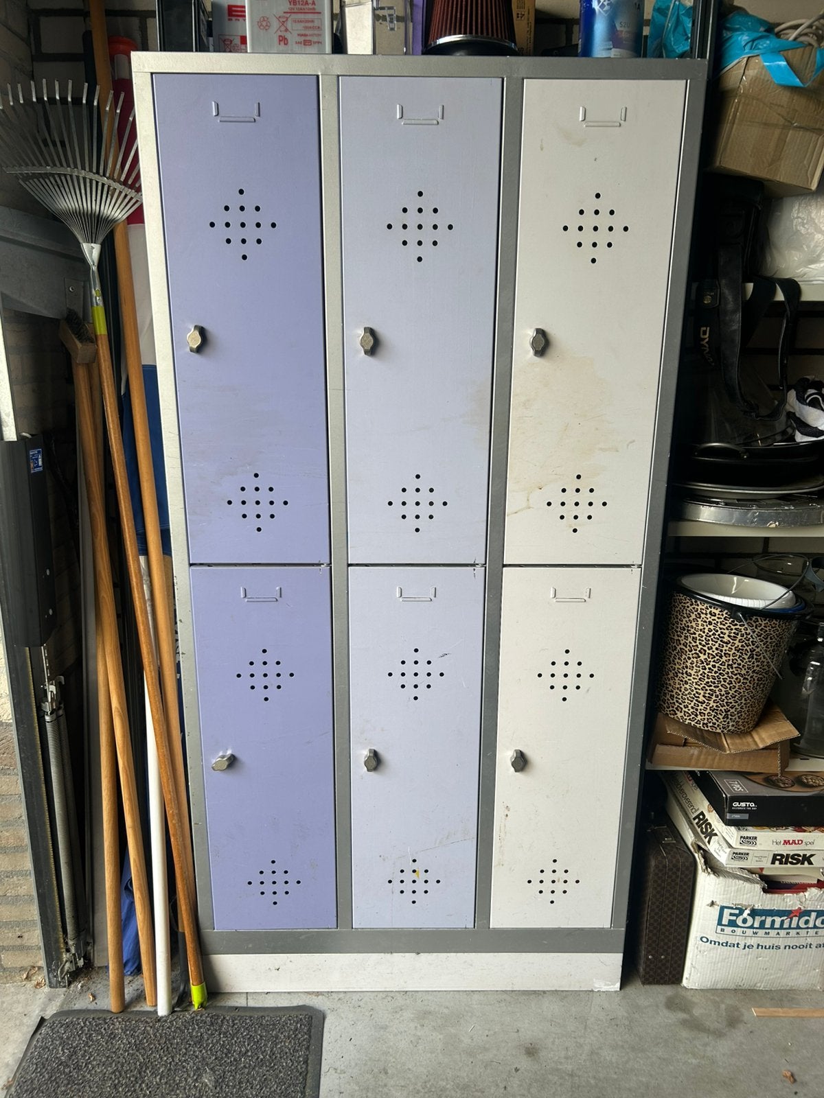 Lockerkast, stalen kast., Huis en Inrichting, Ophalen, Gebruikt