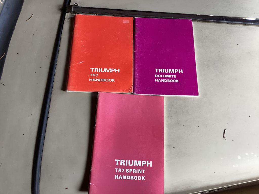 Triumph drivers handboek, Ophalen of Verzenden, Zo goed als nieuw