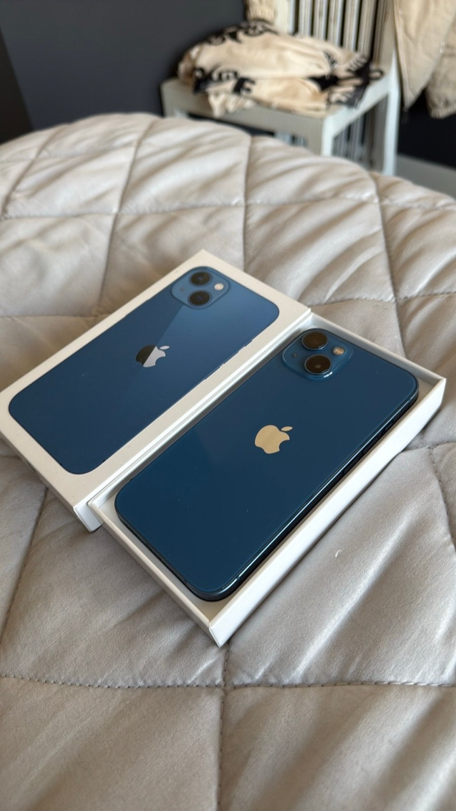 iPhone 13 256GB, 256 GB, Blauw, Ophalen of Verzenden, Zo goed als nieuw