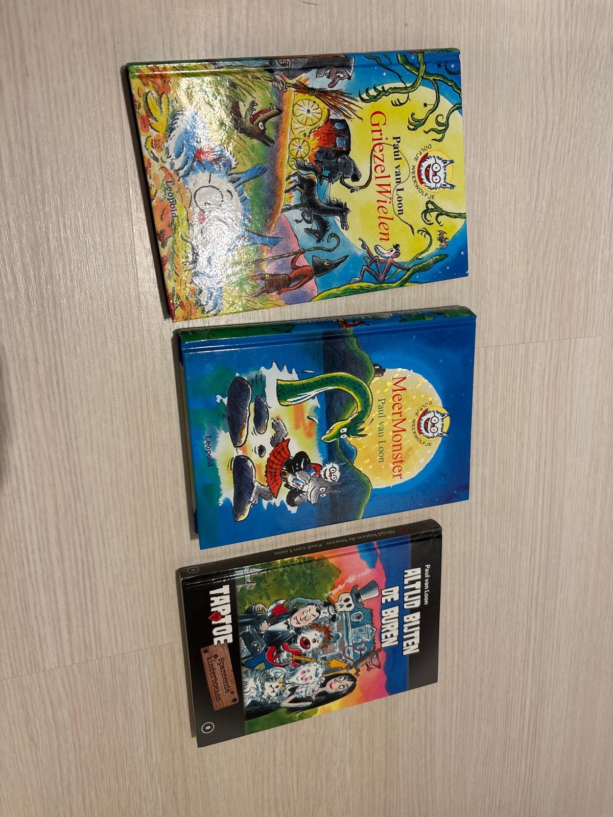 Paul van Loon boeken: GriezelWielen, MeerMonster, Altijd Bij, Ophalen of Verzenden, Gelezen, Fictie algemeen