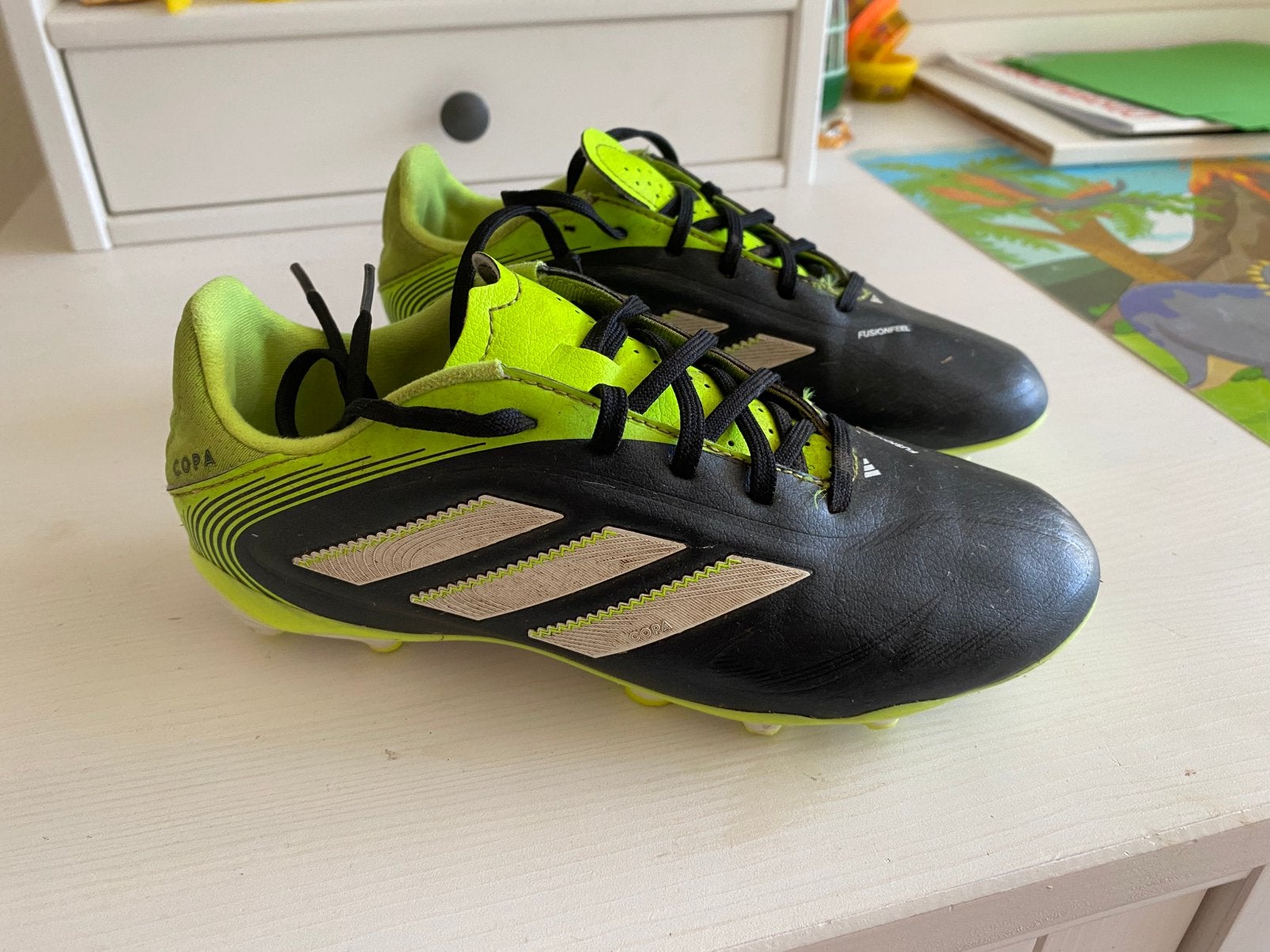 Voetbalschoenen, Adidas Copa 3, maat 33, Ophalen, Maat XS of kleiner, Schoenen, Zo goed als nieuw